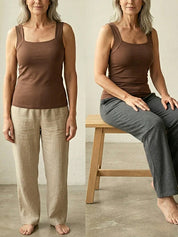 The Freedom Tank Top (Built-in Padding, No Bra Needed)