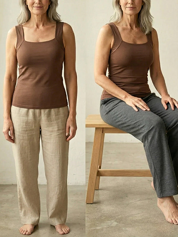 The Freedom Tank Top (Built-in Padding, No Bra Needed)