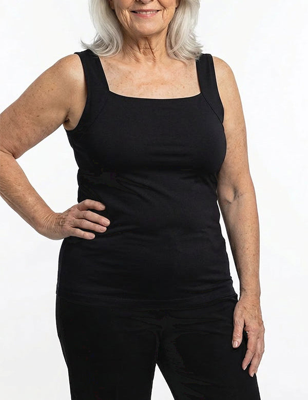 The Freedom Tank Top (Built-in Padding, No Bra Needed)